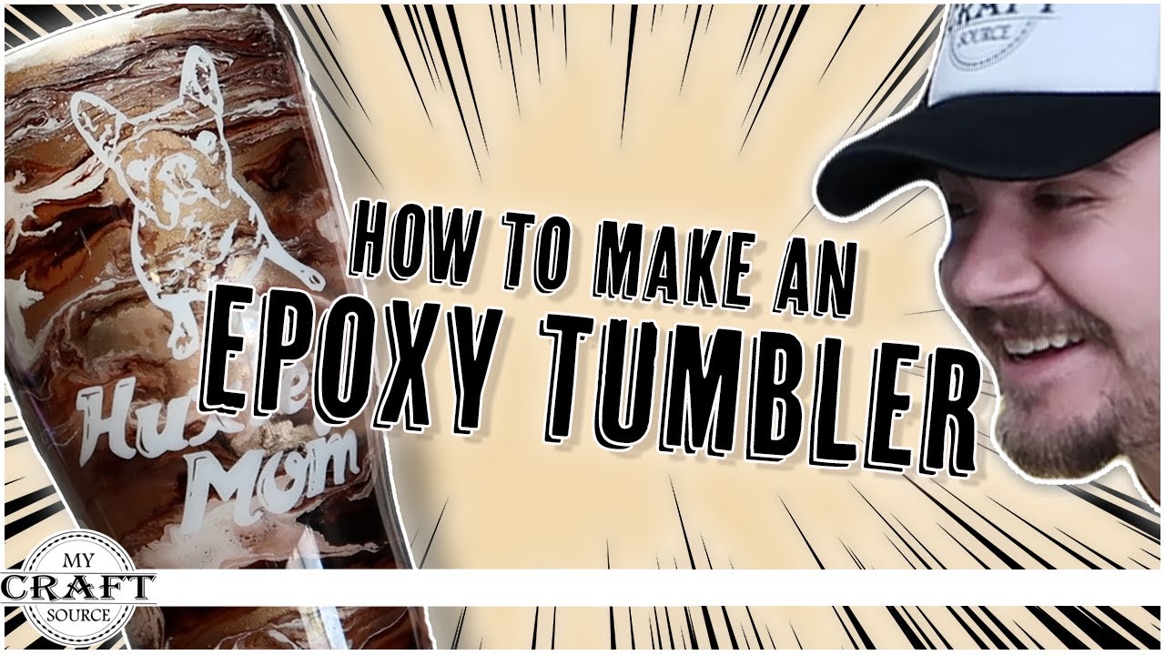 How to Epoxy a Tumbler Full Process