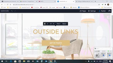 Webnode Adding Links
