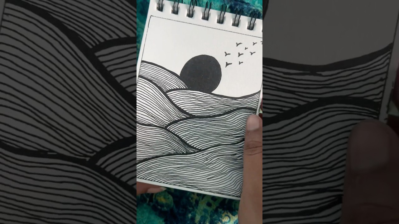 Easy zen doodle drawing tutorial 