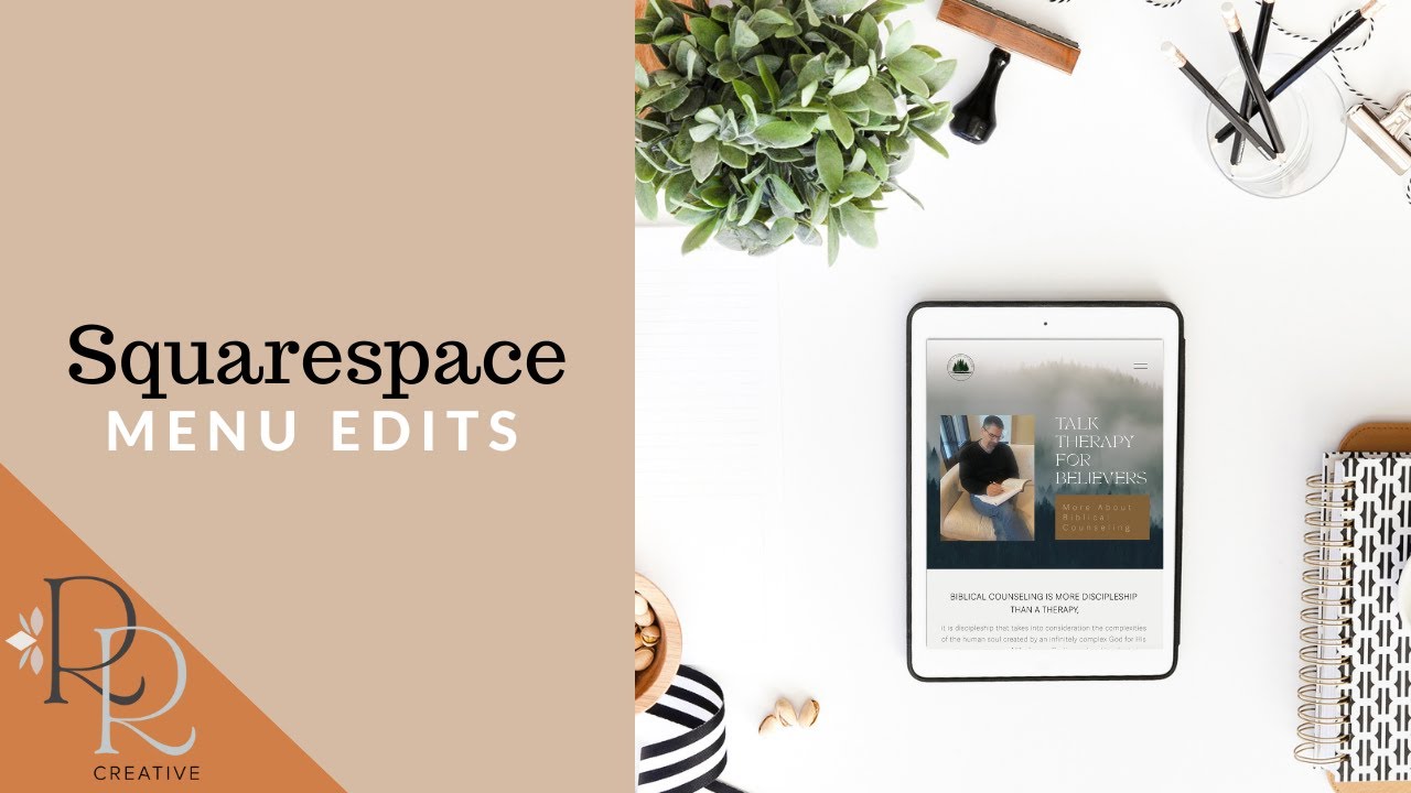 Learn How To Make Squarespace 7.1 Menu Edits - YouTube