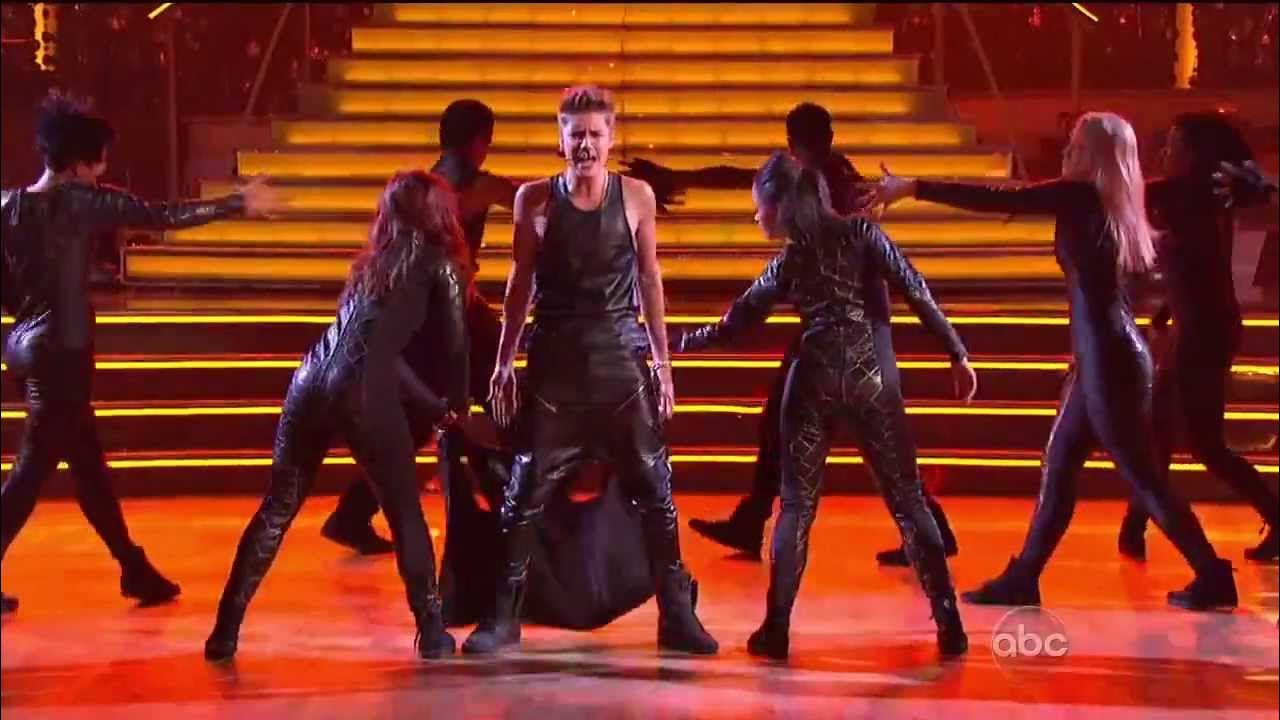 Justin Bieber Performs As Long As You Love Me LIVE On Dancing With The Stars 9 25 2012 IN HD) Justin Bieber Performs As Long As You Love Me LIVE On Dancing With The Stars 9 25 2012 IN HD)