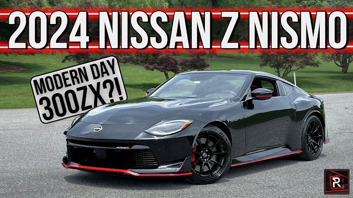 The 2024 Nissan Z Nismo Is A Handsomely Designed Modern Day Twin-Turbo 300ZX