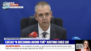 Meurtre De Justine Vayrac, 20 Ans, À Brive: Conférence De Presse Du Procureur De Limoges