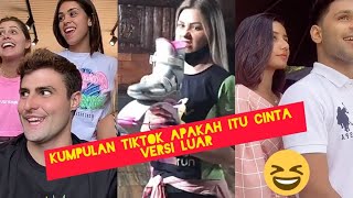 Kumpulan tiktok 'apakah itu cinta' Bule pun suka