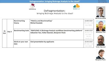 Defragmentation TS (2022) - Day 5 - cloud-based BioImage Analysis (NEUBIAS Academy & EOSC-Life)