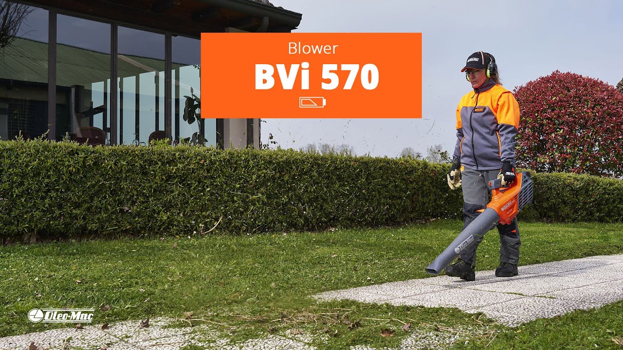 Oleo-Mac OM BVi 570 56V Akülü Üfleme Makinesi - Sessiz, Güçlü ve