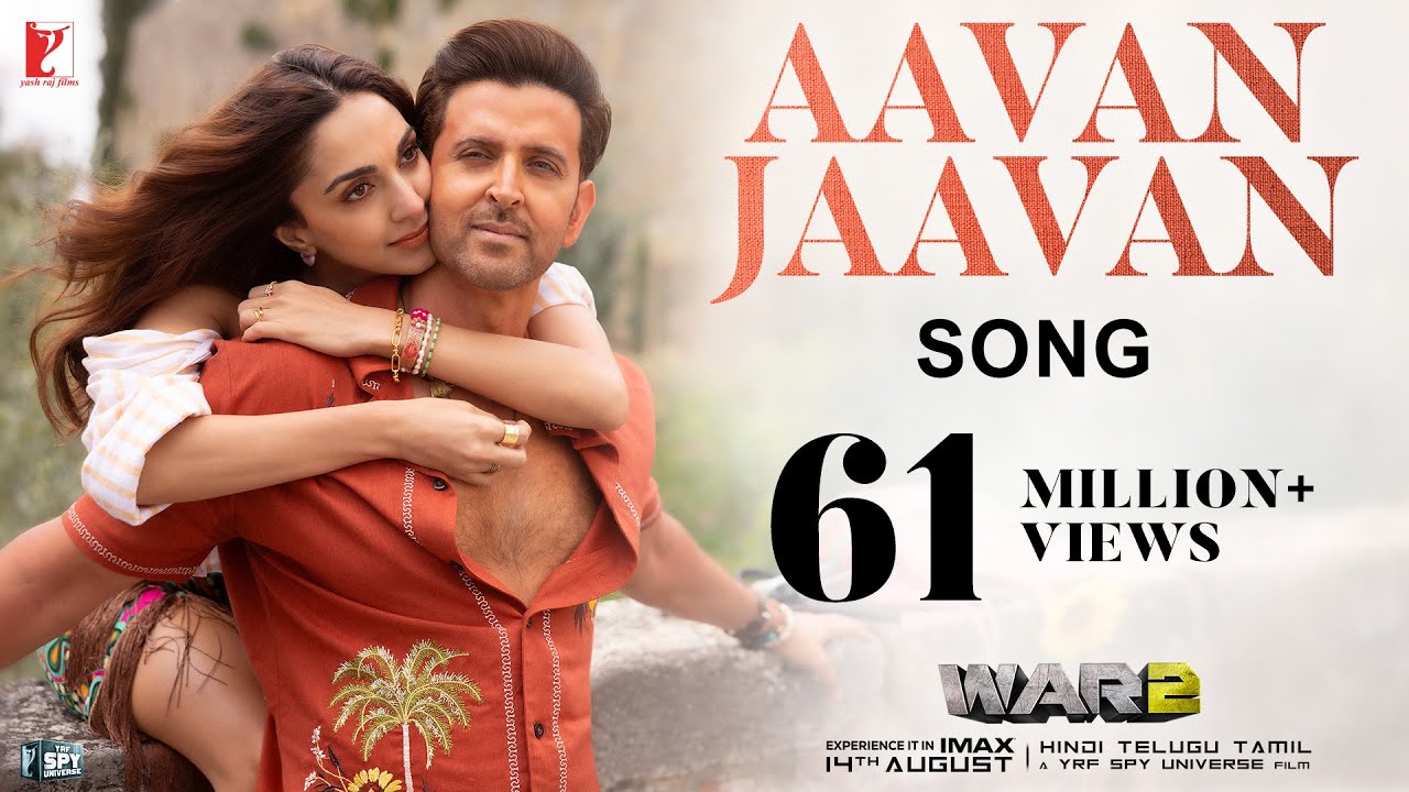 Aavan Jaavan Song | WAR 2 | Hrithik Roshan, Kiara Advani | Pritam, Arijit Singh, Nikhita | Amitabh B