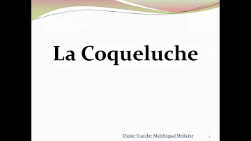 Quelle est la définition du mot coqueluche ?