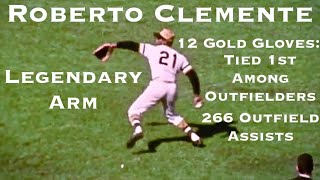 1971 World Series Game 6 Clemente throw 