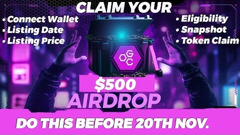 CLAIM YOUR OGC ($500) AIRDROP | HOW TO CONNECT YOUR ETH + EVM WALLET