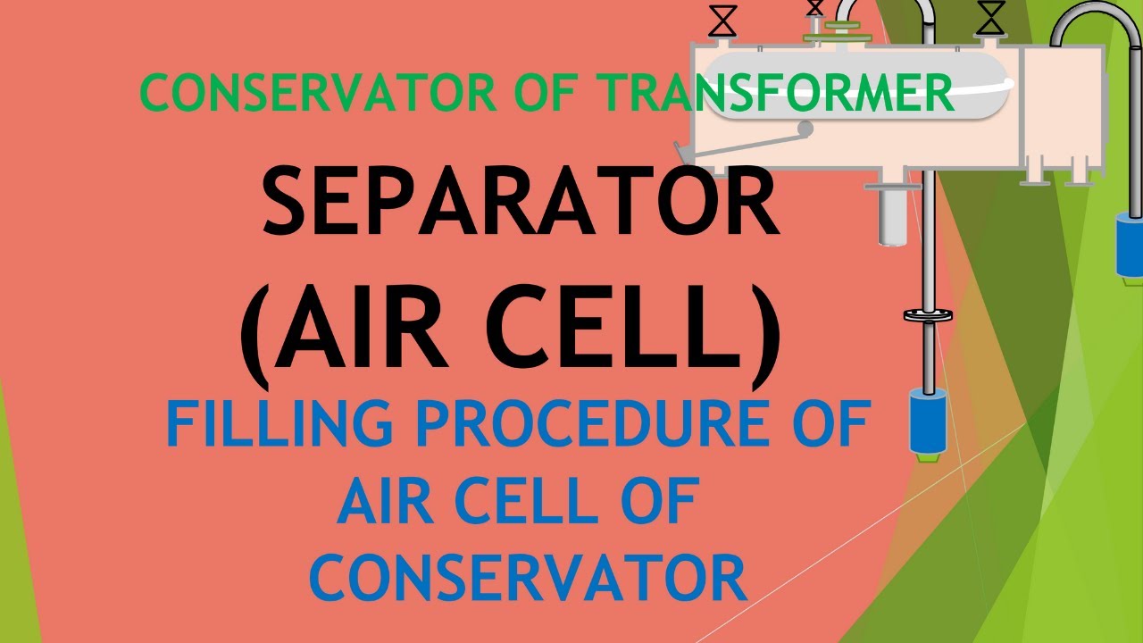 CONSERVATORSEPARATORAIR CELLAIR BAG OF TRANSFORMERFILLING PROCEDURE