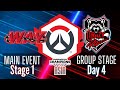 Crazy Raccoon vs WAY - Group Stage | OWCS Asia Stage 1
