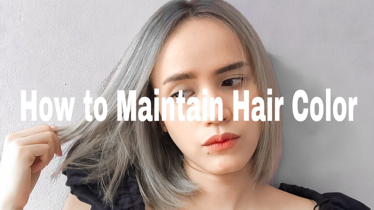 TIPS AGAR WARNA  CAT  RAMBUT  TAHAN LAMA YouTube