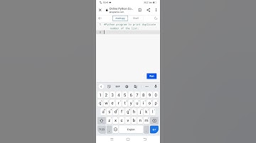 Python program to print duplicate number of the list.|#pythonprogram #append()_function