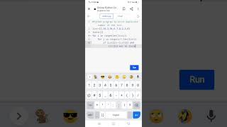 Python program to print duplicate number of the list.|#pythonprogram #append()_function