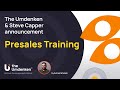 The Umdenken & Steve Capper (@stevecapper0404) announcement - Presales Training