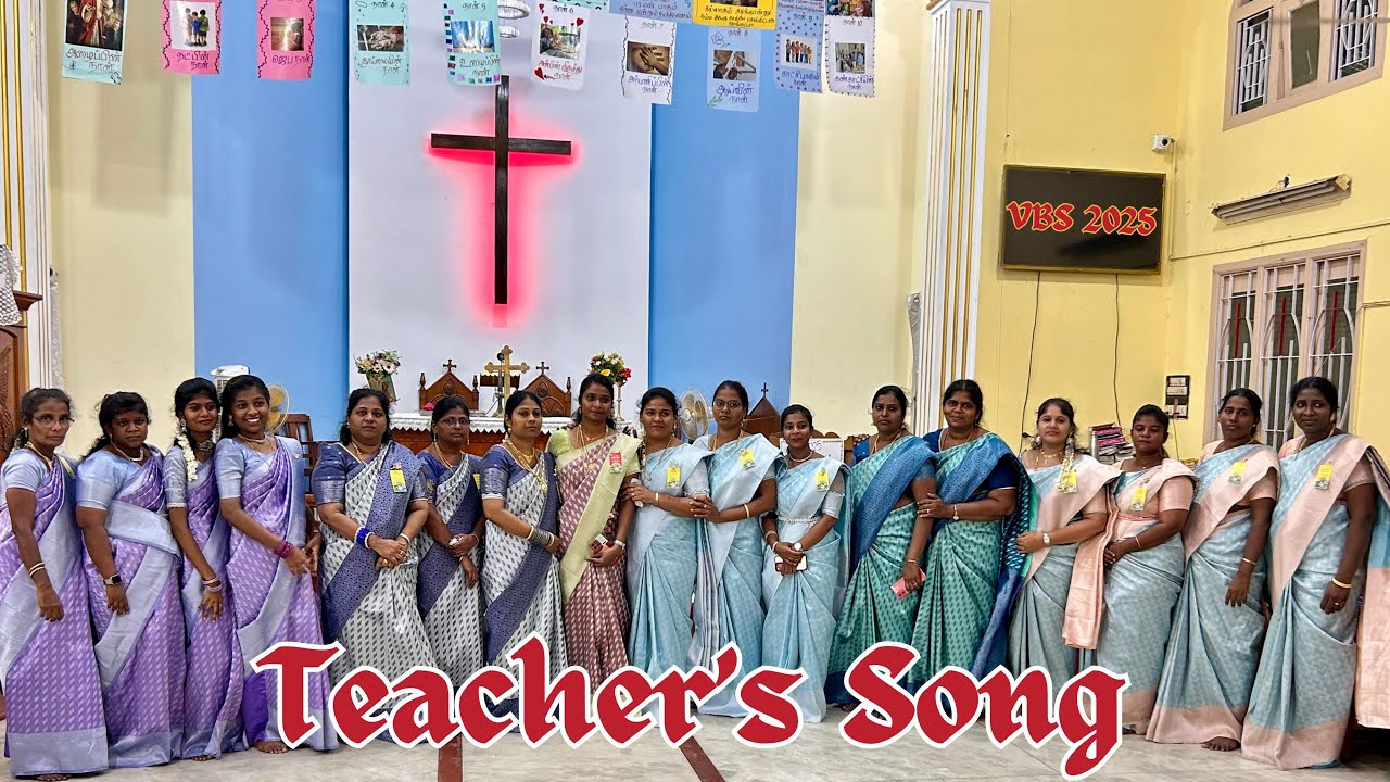 VBS 2025 | CSI ST.Peter’s Church Ennore | Final Day | Teachers Song 