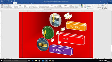 10th video MS Word,s 2016 .Insert Tabe illustrations Group (Smart Art ,Rabin).