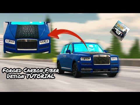How to make forged Carbon Fiber in Car Parking Multiplayer - YouTube