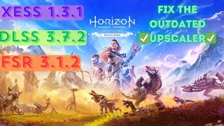 Lets Fix Horizon Zero Dawn Remastered Outdated Upscalers Ft. opti pre 30 + FSR 3.1.2