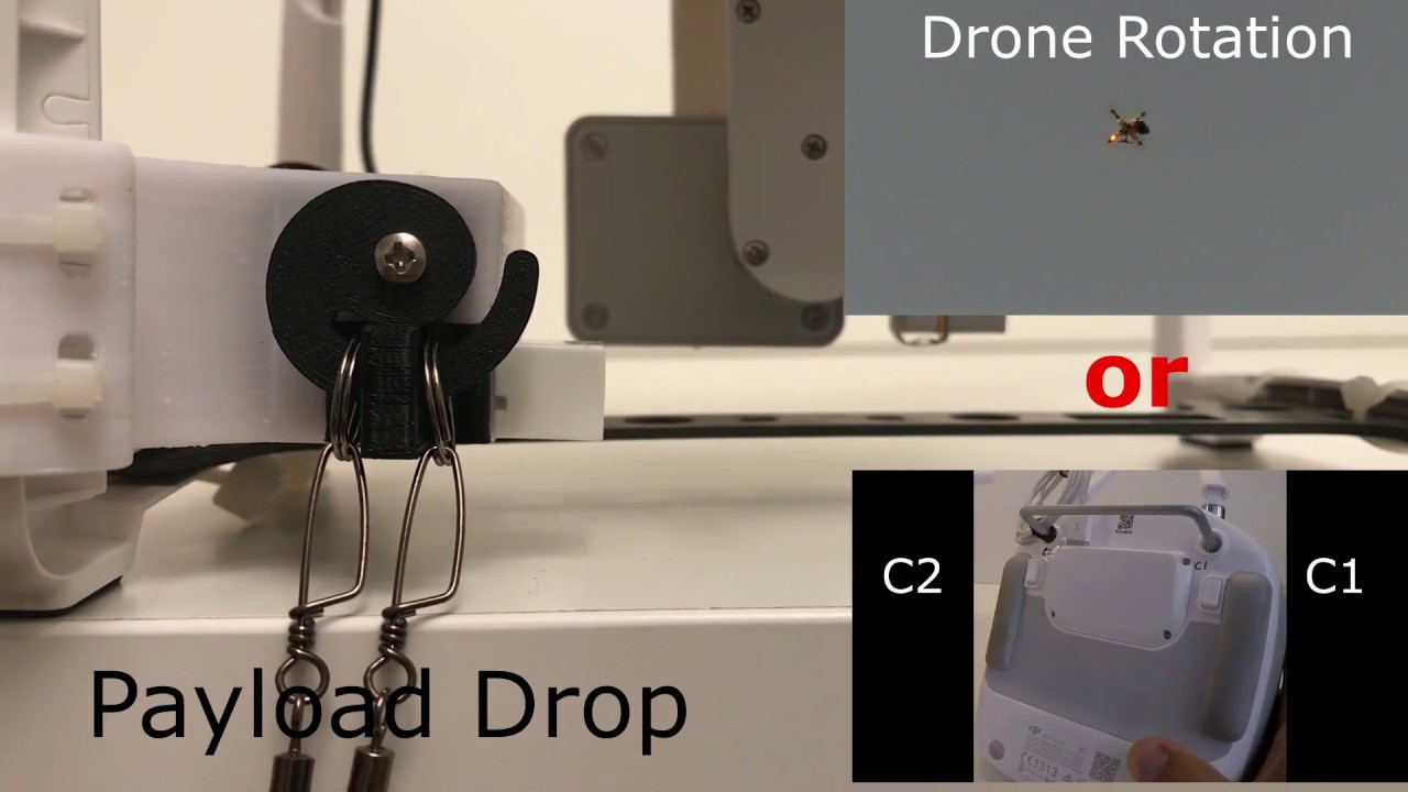 Drone-Sky-Hook Release & Drop PLUS for DJI Mavic AIR 2