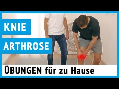 Kniearthrose mit Übungen behandeln 