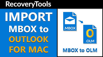 Importing MBOX Files to Outlook for Mac 2016 & 2011 Guide
