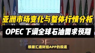 (13/11/2024)OPEC 下调全球石油需求预期：亚洲市场变化与整体行情分析 | #黄金 #原油 #美元指数 #美元 #金价