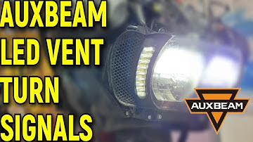 Auxbeam LED Vent Turn Signals For Road Glides