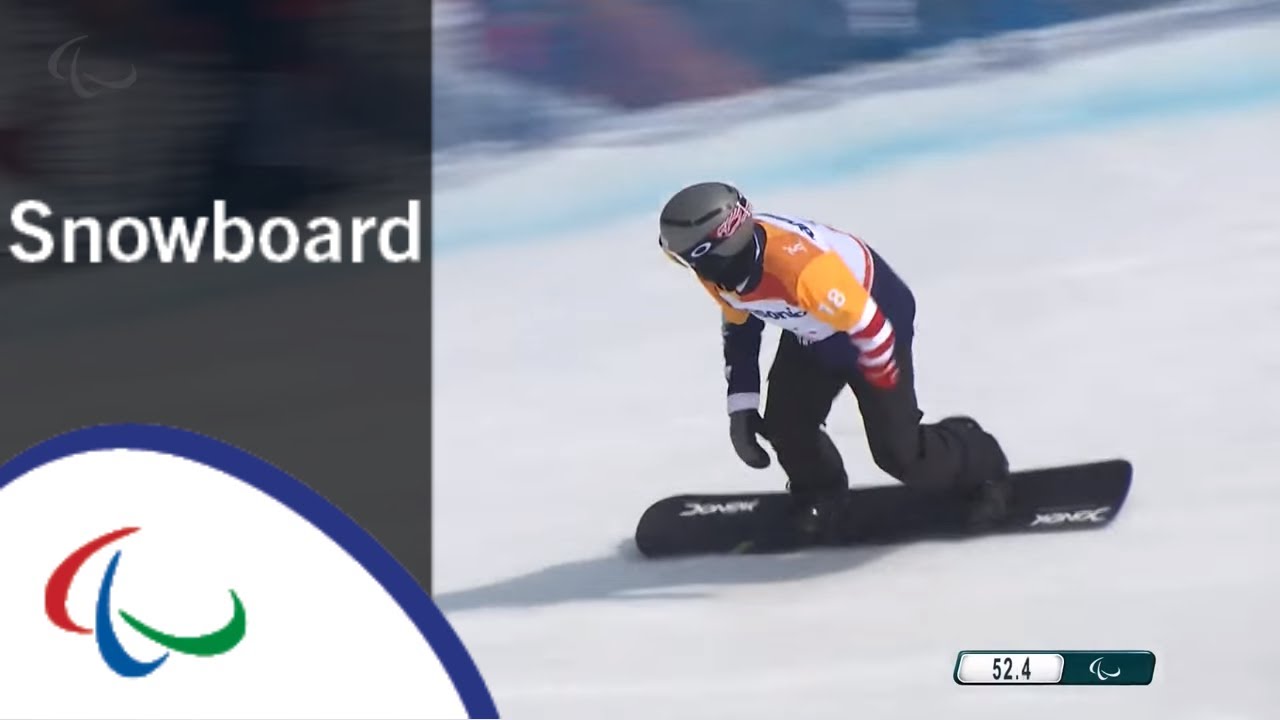 Michael SPIVEY Snowboard cross Snowboard PyeongChang2018 Paralympic Winter Games