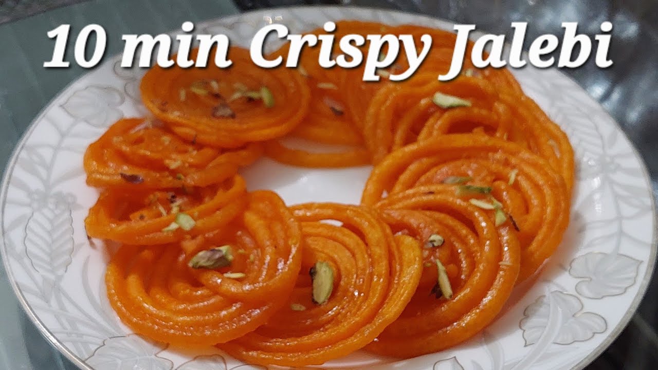 Crispy Jalaibi 10 min Crispy Jalebi recipe | instant sweets | How to make perfect ...