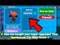 Omgi sold my hyper for 999 million gems 