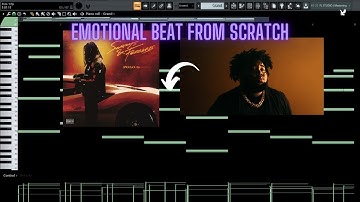 How To Make EMOTIONAL SAMPLE BEATS For ROD WAVE  | FL Studio Tutorial