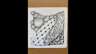 premier cours selon la  méthode Zentangle®