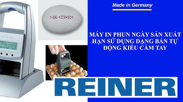 Máy in phun ngày sản xuất hạn sử dụng dạng bán tự động kiểu cầm tay