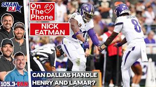 The Red Zone: Nick Eatman On Cowboys/Ravens, The Secondary, Run Game & More | Shan & RJ screenshot 3