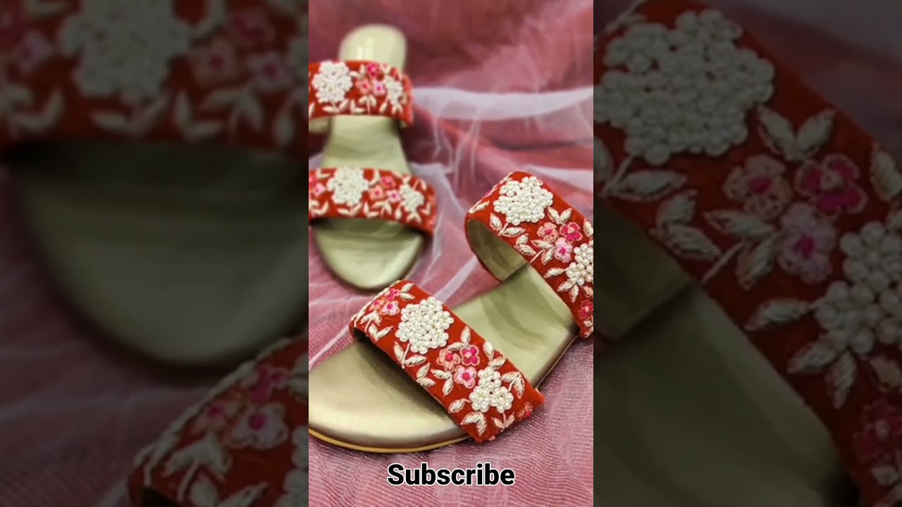 new flat sandals for bride❣️trending shorts🔥🔥