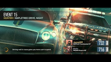 BENTLEY CONTINENTAL GT NFS NO LIMITS ANDROID GAMEPLAY