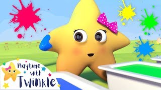 Twinkle Paints Colors! | Kids Cartoon | Brand New | Learn With Twinkle | Little Baby Bum