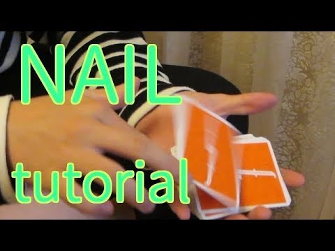 nail/original cardistry tutorial/フラリッシュ　カーディストリー解説