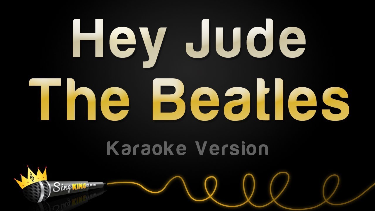 The Beatles   Hey Jude Karaoke Version