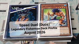 Speed Duel (Duos) Legendary Fisherman Deck Profile August 2026