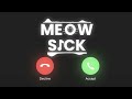 Meow sick  incomming call bass house