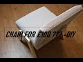 DIY - Scandinavian chair for £100 // MINIMAL, COSY, CHIC // Minimal Momento