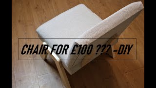 DIY  Scandinavian chair for £100 // MINIMAL, COSY, CHIC // Minimal Momento