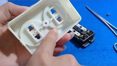 Sửa ổ điện quá lỏng lẻo cắm mãi không được và phục chế luôn