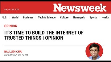 Dapps in IoTeX I San Francisco Blockchain Week I IoTeX featured in Newsweek I EP66