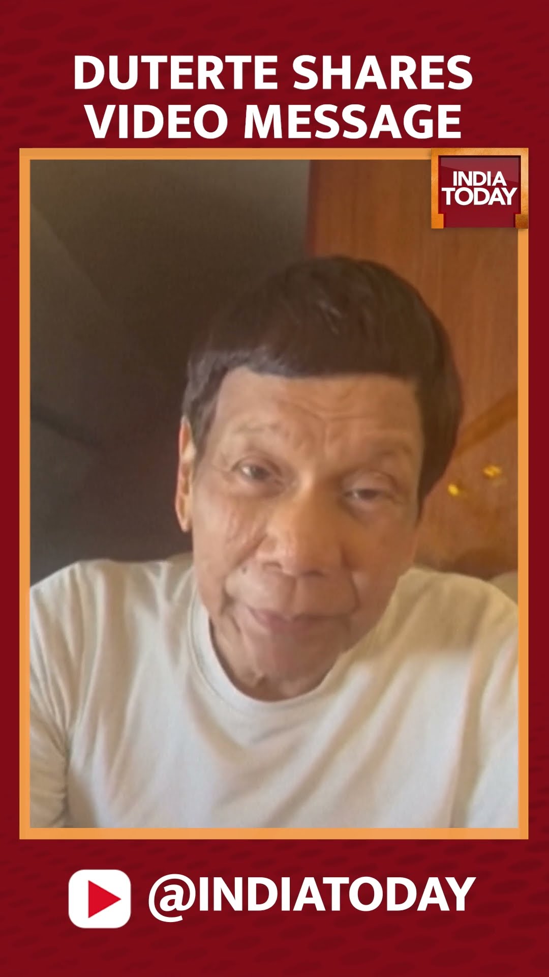 Rodrigo Duterte Shares Video Message For Supporters After Arrest #rodrigoduterte #philippinesnews