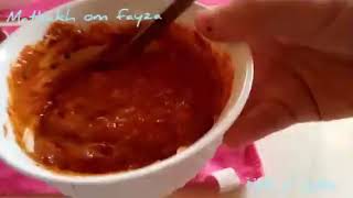 #Sauce algérienne      #صلصة جزائرية#