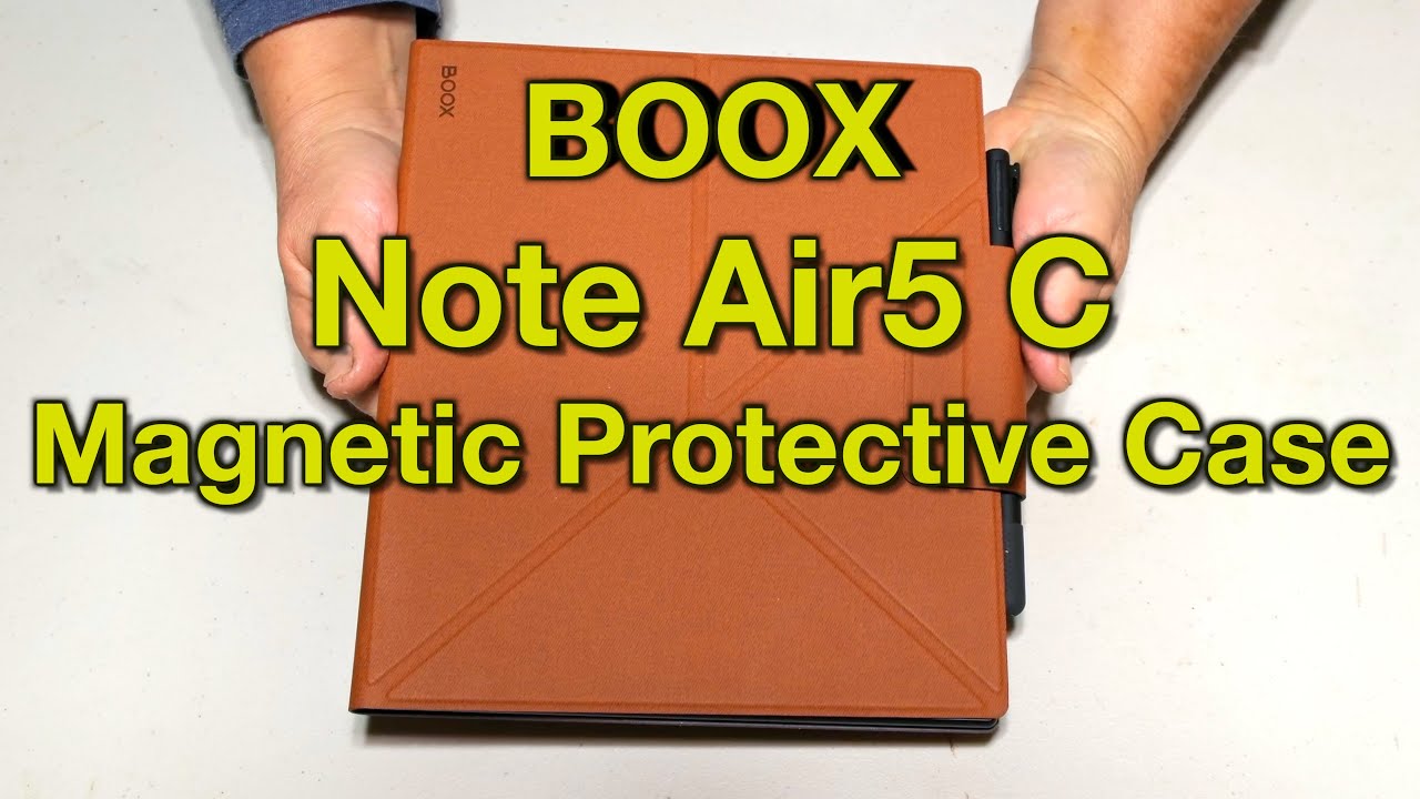 BOOX Note Air5 C Magnetic Cover & Keyboard – Features and Overview
